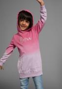 KIDSWORLD Hoodie Long sweatshirt with LOVE print Lange mouwen, heupbed...