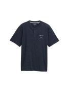 Tom Tailor Henleyshirt met logomerk