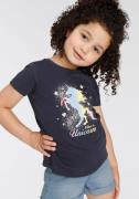 KIDSWORLD T-shirt Believe in Unicorns Korte mouwen, heuplange pasvorm,...