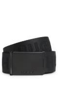HUGO Stoffen riem Garratt-Tp-HUGO_Os35 met jacquard logo-tekst