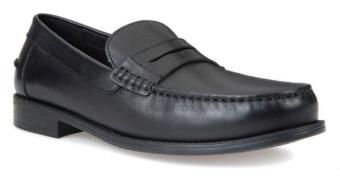 Geox Mocassins Business schoen, loafer met blokhak