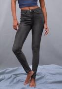 Lascana Jeanslegging 7/8-lengte in skinny-vorm, stretch-denim, basic