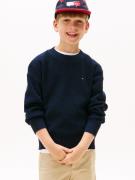 Tommy Hilfiger Trui met ronde hals COTTON TEXTURE SWEATER voor kindere...