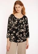 HaILYS Gedessineerde blouse 3/4 V BL Su44na