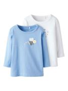 Name It Shirt met lange mouwen NBFVUBIE 2P LS TOP BOX (set, 2-delig)