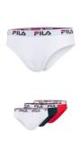Fila Slip MAN BRIEF met elastische logoband (Set van 3)