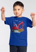 KIDSWORLD T-shirt Voor kleine jongens Korte mouwen, basic pasvorm, bed...