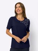 Shirt met ronde hals Vrijetijdsshirt (1-delig)