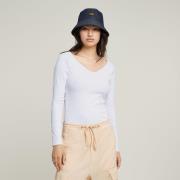 G-Star RAW Longsleeve Slim Rib met stretchaandeel