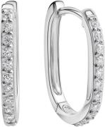 Firetti Paar creolen Sieraad cadeau zilver 925 oorbellen