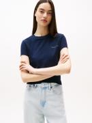 TOMMY JEANS Shirt met korte mouwen TJW SLIM LINEAR SS TEE EXT