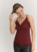 rosemunde Hemd Billie Strap Top prachtige vintage kanten afwerking aan...