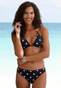 Lascana Bikinibroekje Jada in strak brazilian model met schulprandjes