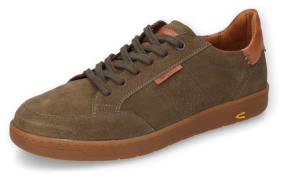 camel active Sneakers , retro sneaker, veterschoen met sierstiksels