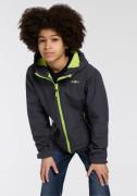 CMP Softshell-jack KID SOFTSHELL JACKET FIX HOOD voor kinderen Ademend...