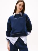 TOMMY JEANS Sweatshirt TJW RLX CRP STITCH LINEAR CREW