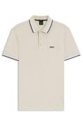 BOSS GREEN Poloshirt PADDY met contrasterende strepen aan de kraag
