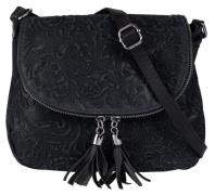 Samantha Look Schoudertas echt leer, made in italy