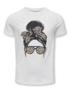 KIDS ONLY Shirt met korte mouwen KOGEMMA LIFE REG S/S SKULL TOP CS JRS