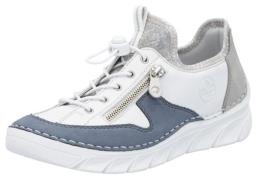 Rieker Slip-on sneakers Slipper, vrijetijdsschoen met contrasterende a...