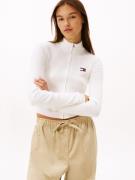 TOMMY JEANS Vest TJW ZIP HIGH NECK CARDIGAN EXT