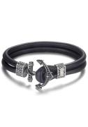 Kingka Armband Anker, SLB1882 met zirkoon (synthetisch)