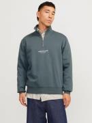 Jack & Jones Sweatshirt JORVESTERBRO SWEAT QUARTER ZIP HN NOOS