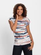 Casual Looks Shirt met print (1-delig)