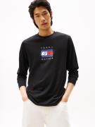 Tommy Hilfiger Shirt met lange mouwen LINEAR FLAG GRAPHIC