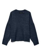 Vero Moda Gebreide trui VMBOOM STRUCTURE LS V-NECK PULLOVER BOO