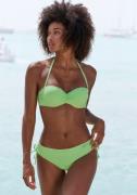 Venice Beach Bandeau-bikinitop Lucky van geribbelde structuurstof