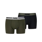 PUMA Boxershort PUMA MEN EVERYDAY PLACED LOGO BOXERS 2P (Set van 2)