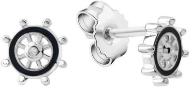 Firetti Paar oorstekers Sieraden cadeau zilver 925 oorbellen stuurwiel