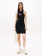 TOMMY JEANS Mini-jurk TJW FLAG SWEATER MINI DRESS EXT