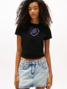 TOMMY JEANS Shirt met korte mouwen TJW SLIM SH HEART TEE