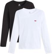 Levi's® Shirt met lange mouwen LS 2 Pack Tee met batwing-logoborduurse...