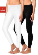 vivance active Legging met rubberen tailleband, loungewear (2-delig, S...