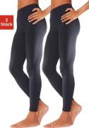 vivance active Legging met rubberen tailleband, loungewear (2-delig, S...
