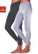vivance active Legging met rubberen tailleband, loungewear (2-delig, S...