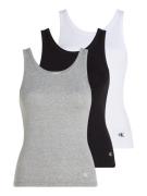 Calvin Klein Tanktop SCOOP NECK COTTON TANK 3PK (3-delig, Set van 3)