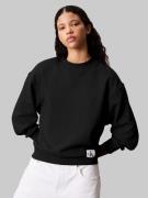 Calvin Klein Sweatshirt A- LS BADGE LOGO TERRY CREW NK