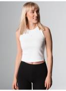 Trigema Crop-top TRIGEMA cropped top van elastische dubbelrib (1-delig...
