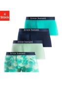Bruno Banani Boxershort voor heren met palmprint en effen van katoenmi...