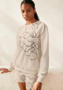 Lascana Sweatshirt Loungeshirt met print, loungewear
