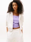 TOMMY JEANS Capuchonsweatvest TJW BXY CRP LINEAR ZIP THRU EXT