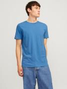 Jack & Jones Shirt met ronde hals JJEORGANIC MELANGE TEE SS O-NECK NOO...