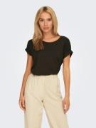 Only T-shirt ONLMOSTER – Shirt met korte mouwen en omslag en klassieke...