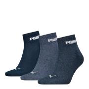 PUMA Korte sokken PUMA UNISEX CUSHIONED NEXT QUARTER 3P (3 paar, 3 paa...