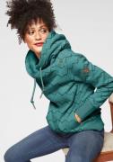 Ragwear Hoodie GRIPY BUTTON CHEVRON O Hoodie met hoge sjaalkraag met s...