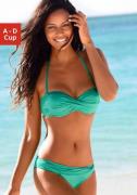 Lascana Beugelbikini in bandeaumodel met bandjes die op verschillende ...